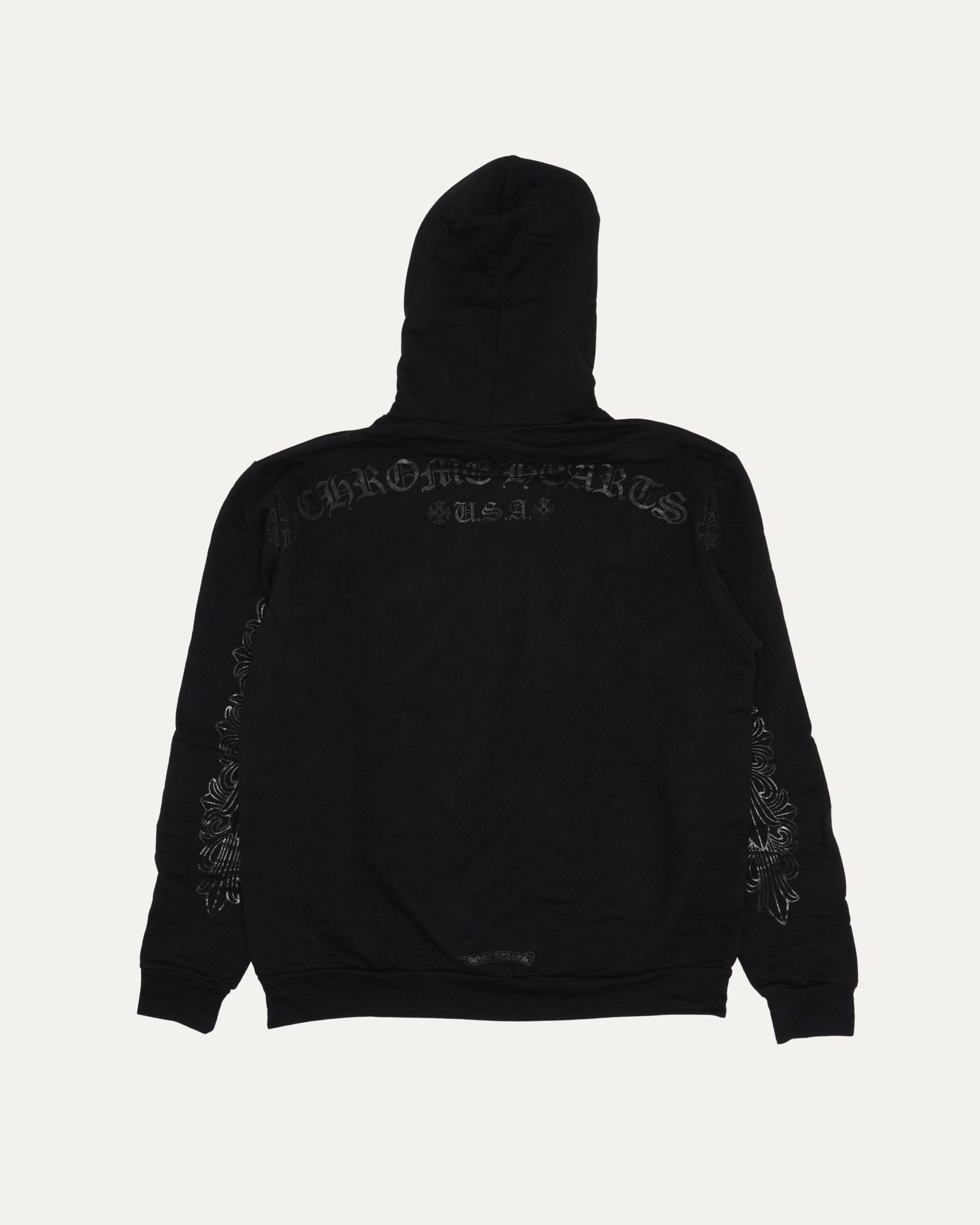 Tonal Horseshoe Logo Hoodie