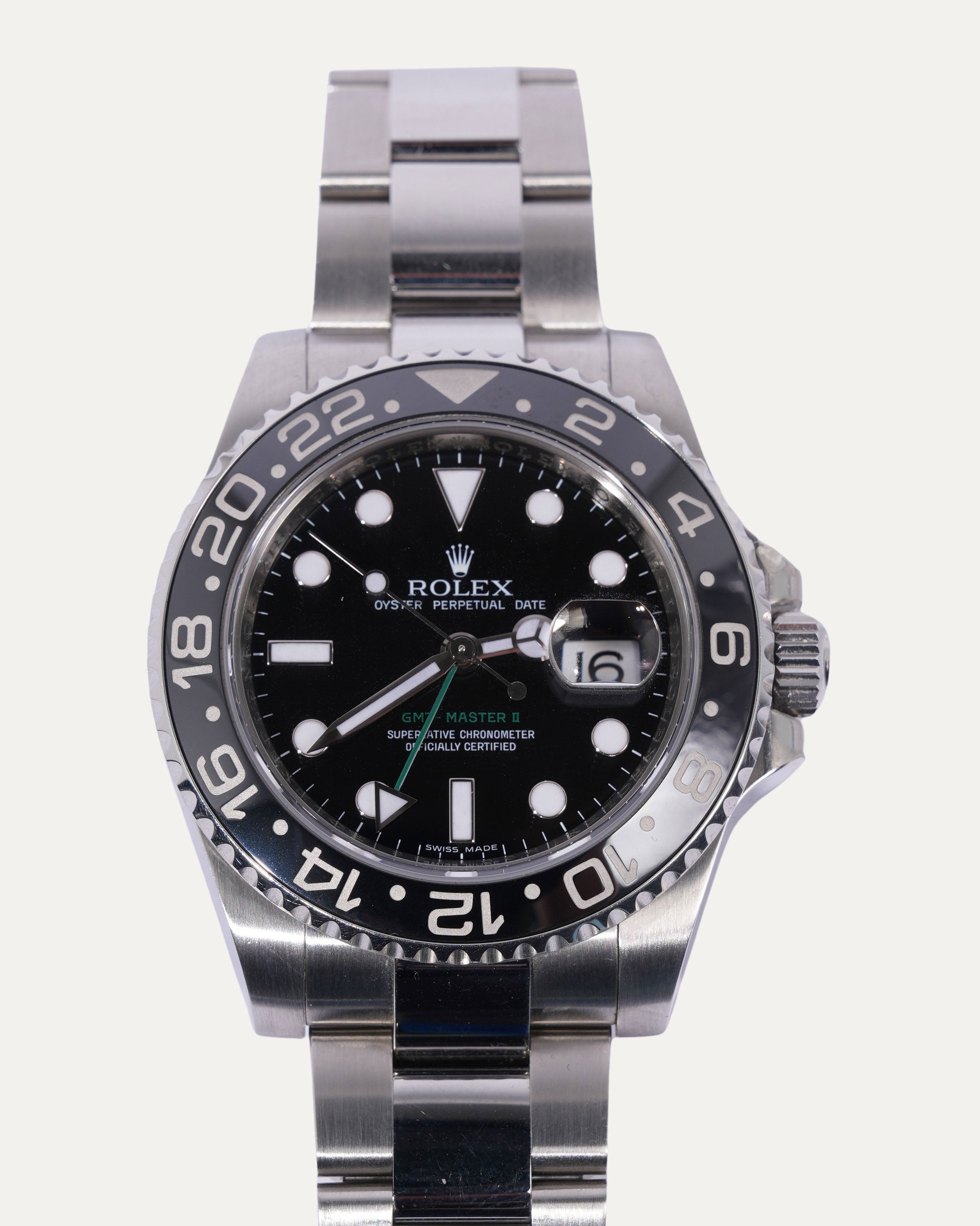 2009 GMT-Master II 116710LN Oystersteel 40mm