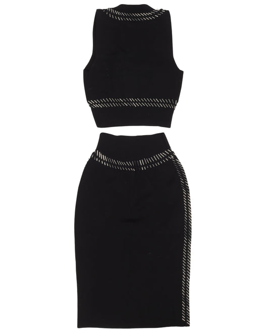 Needles Top & Skirt Set