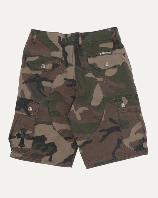 Camouflage Devil Dog Cargo Shorts