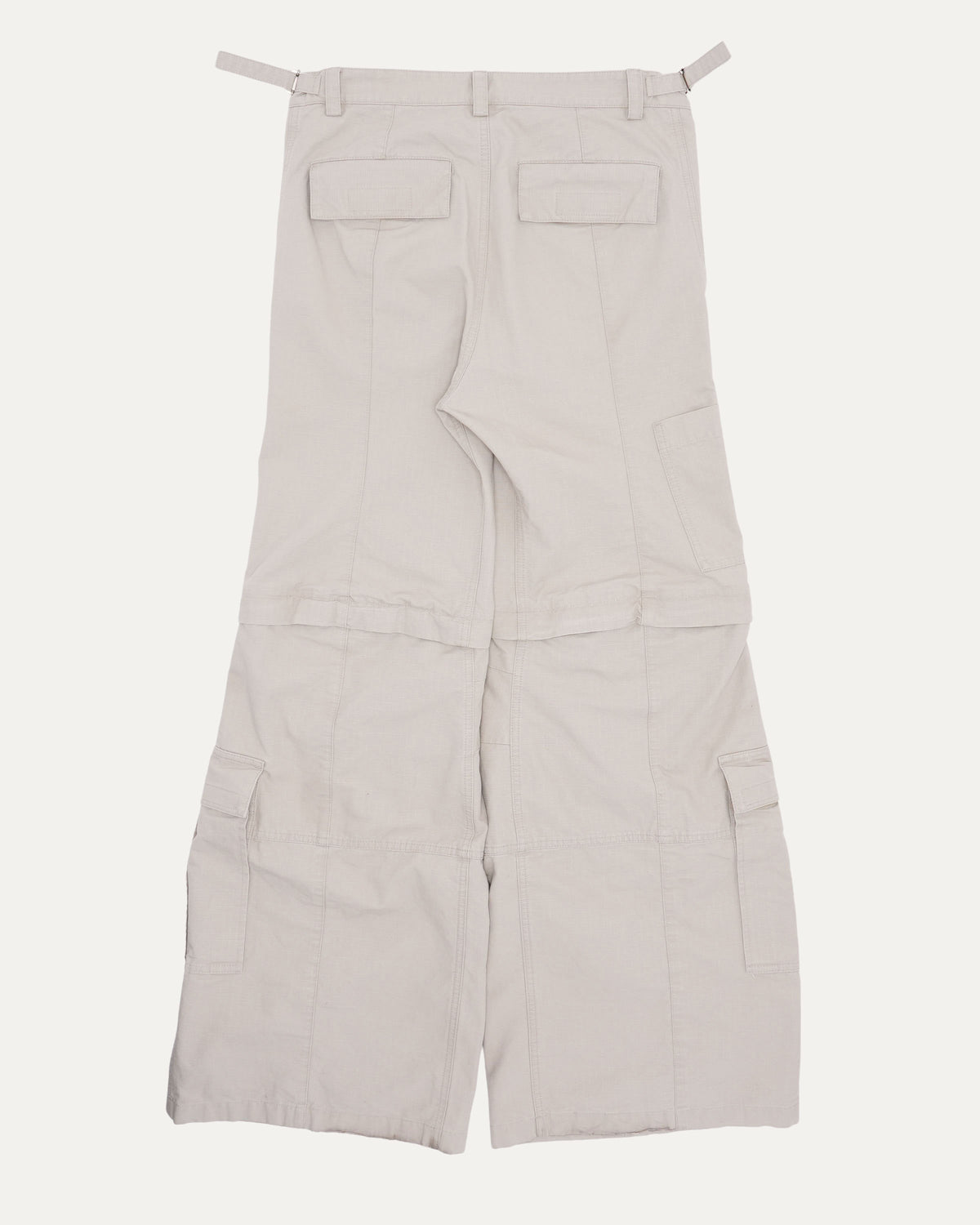 Convertible Flare Cargo Pants