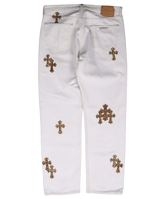 Levi's Cheetah Cross Patch Jeans