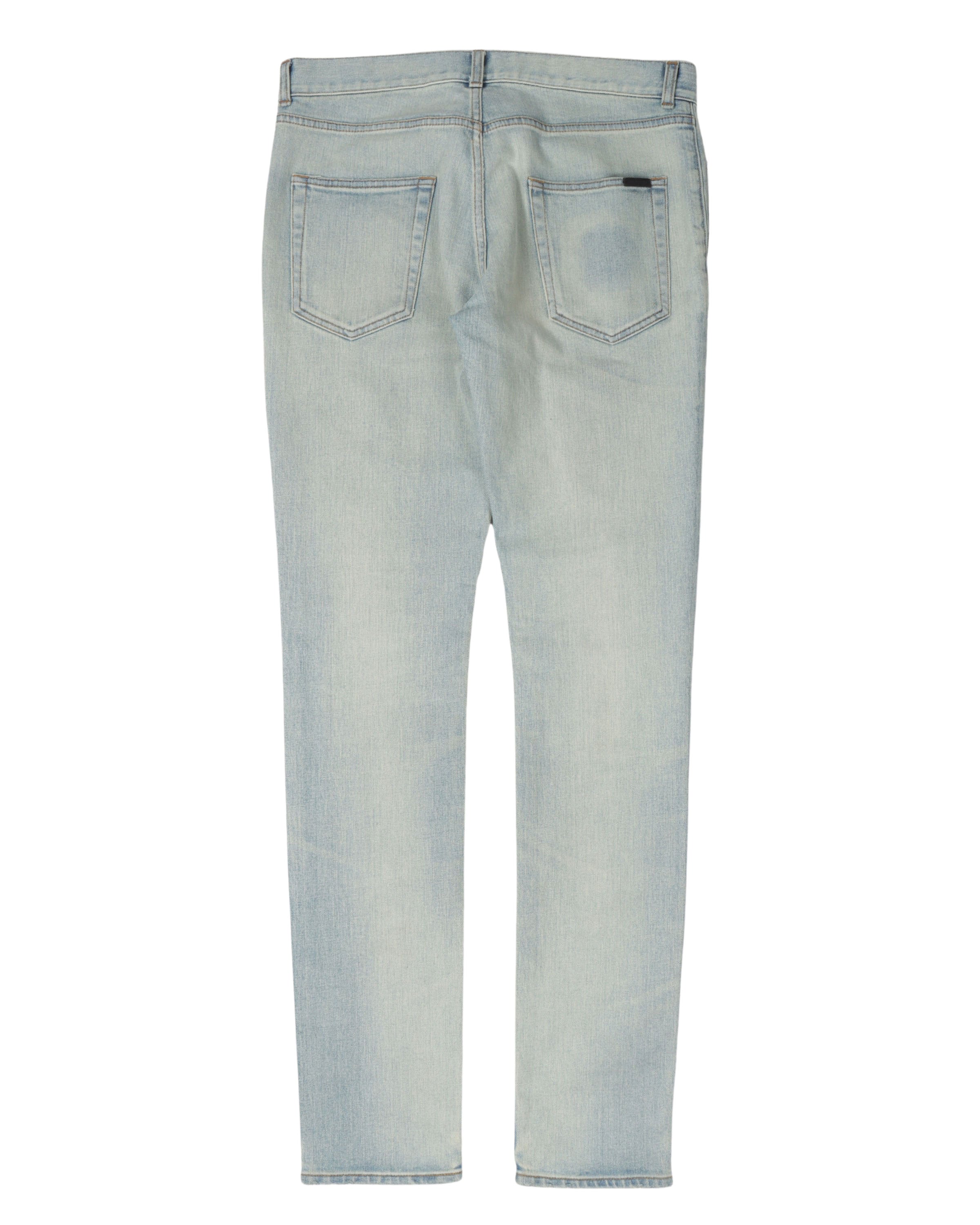 Light Wash Distressed Jeans