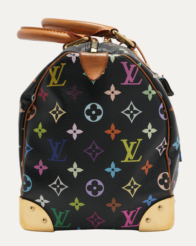 Murakami Monogram Multicolor Speedy 30 Bag