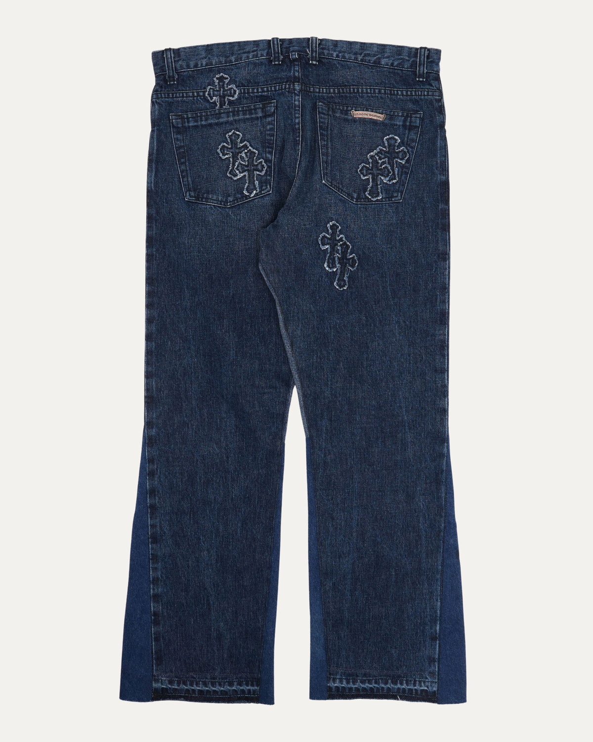 Gallery Dept. Turbo Diesel Cross Patch LA Flare Jeans