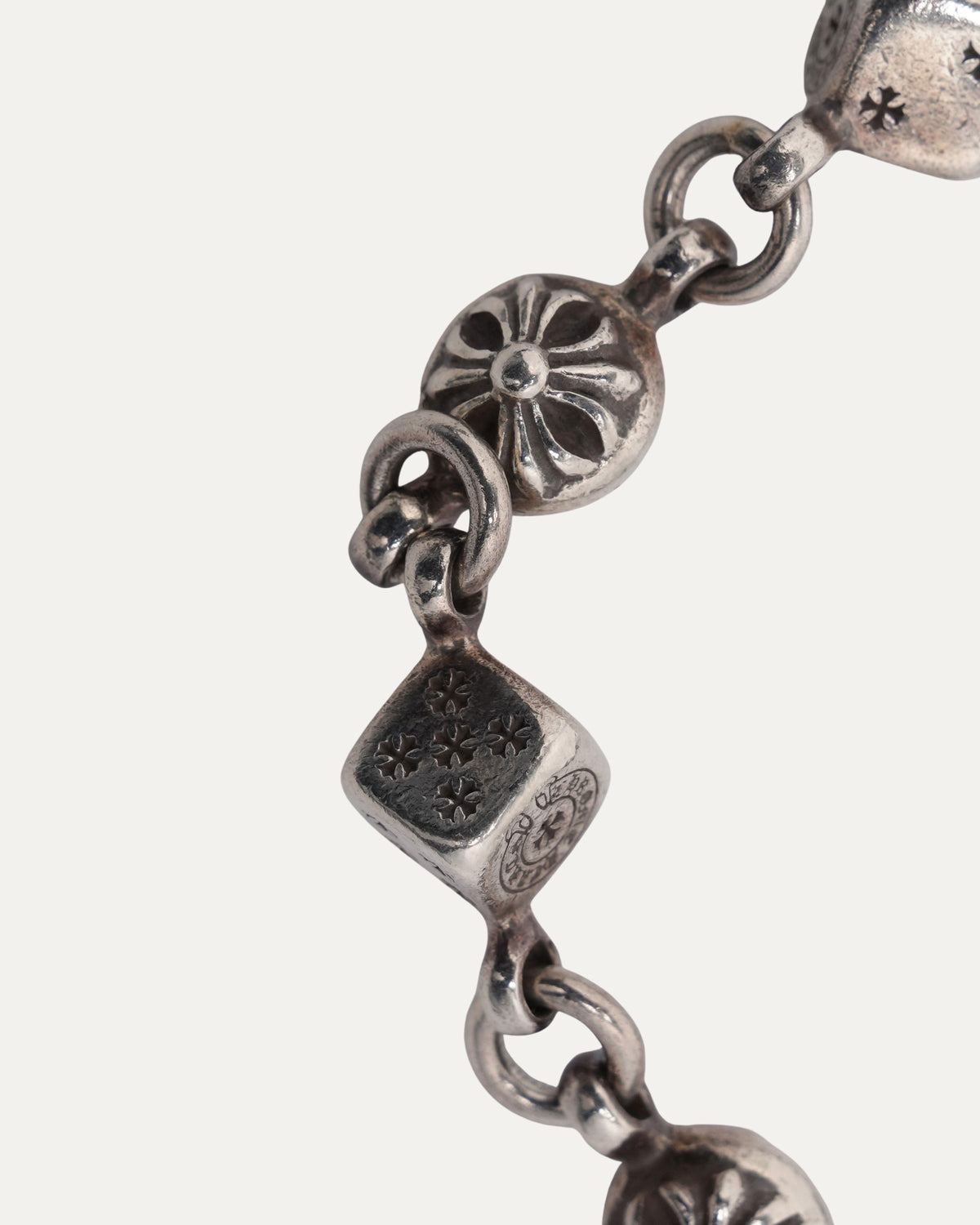 Dice and Plus Ball Bracelet