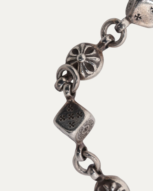 Dice and Plus Ball Bracelet