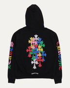 Multicolor Multi Cross Hoodie
