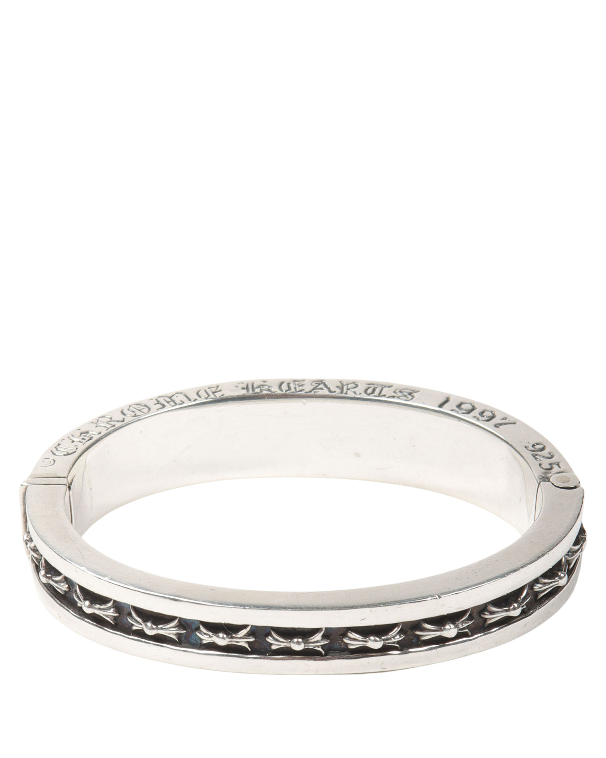 Plus Cross Bangle Bracelet