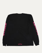 Neck Logo Long Sleeve Pocket T-Shirt