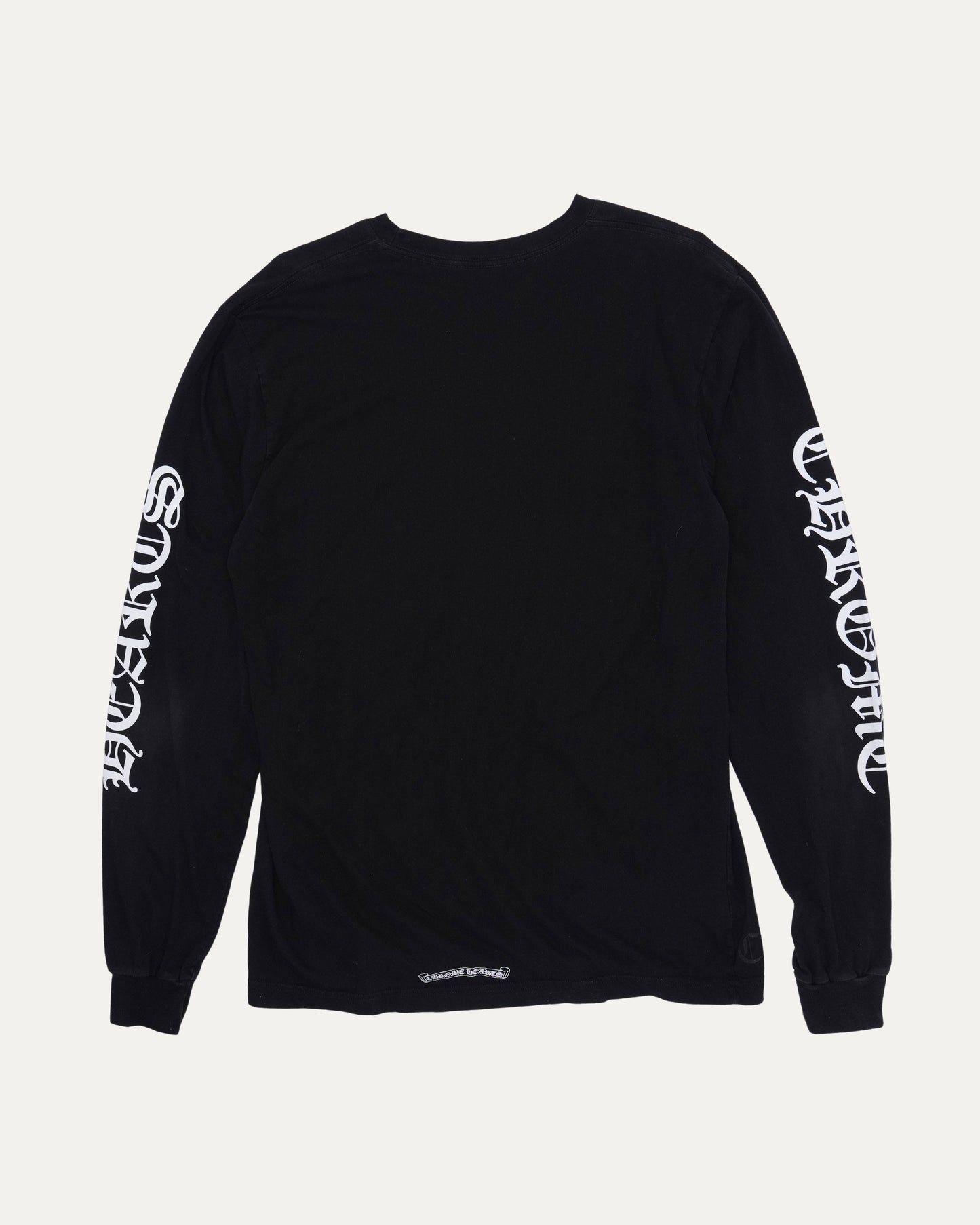 Neck Logo Long Sleeve Pocket T-Shirt