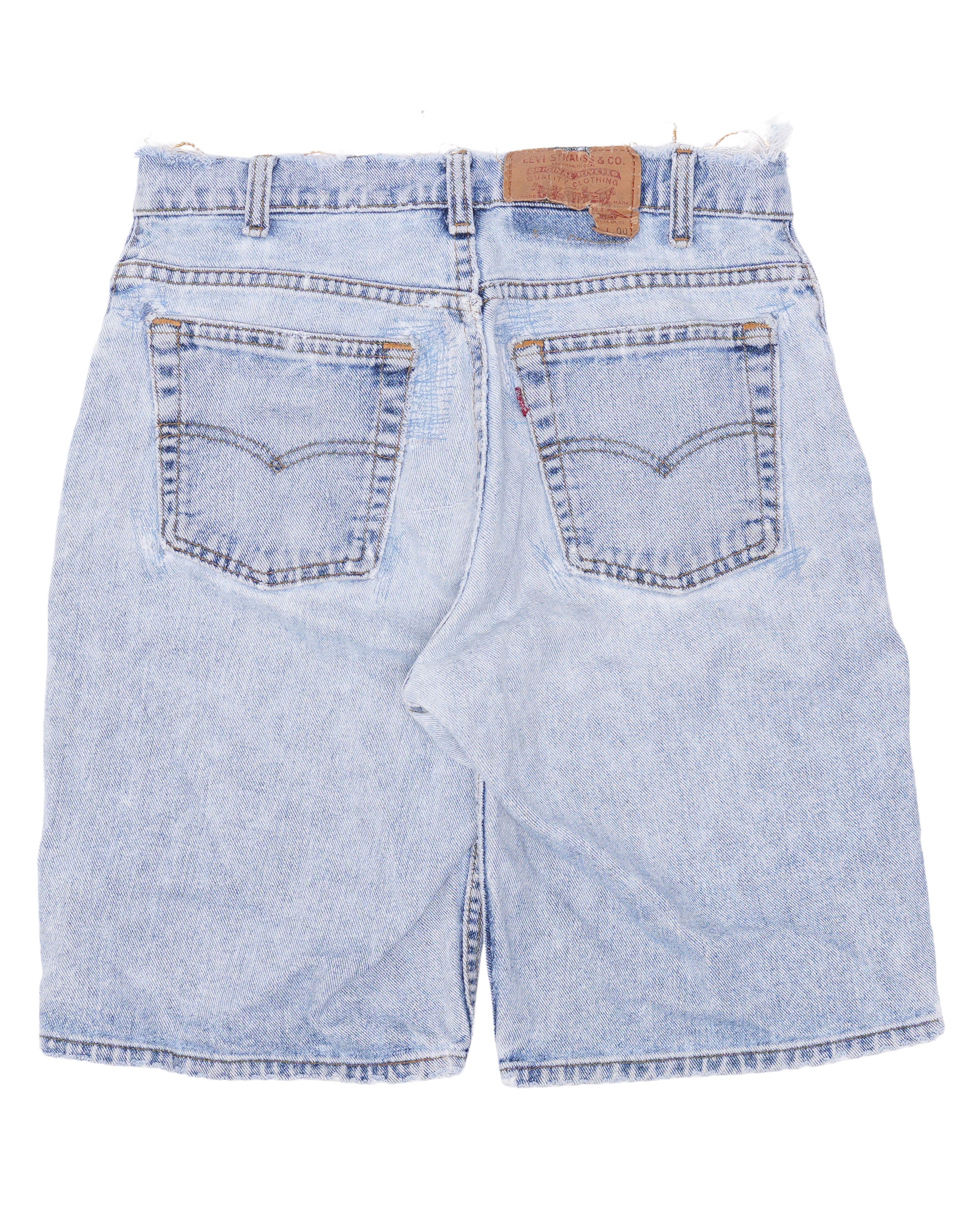 Levi's Distressed Jean Shorts