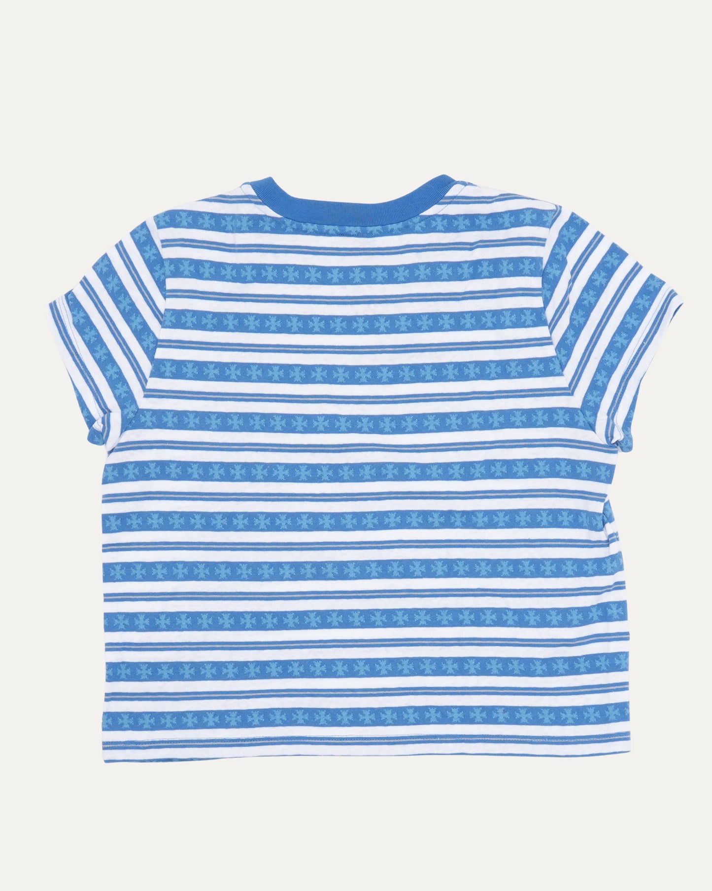 Cropped Teens From Mars Striped T-Shirt
