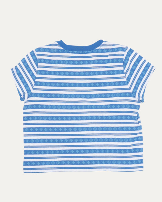 Cropped Teens From Mars Striped T-Shirt