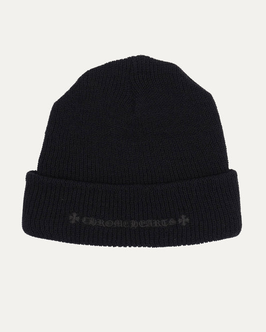 Embroidered Plus Cross Beanie