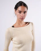 Tom Ford Era Metal Buckle Sweater (c. 1997)