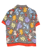Kawaii Silk Bowling Shirt