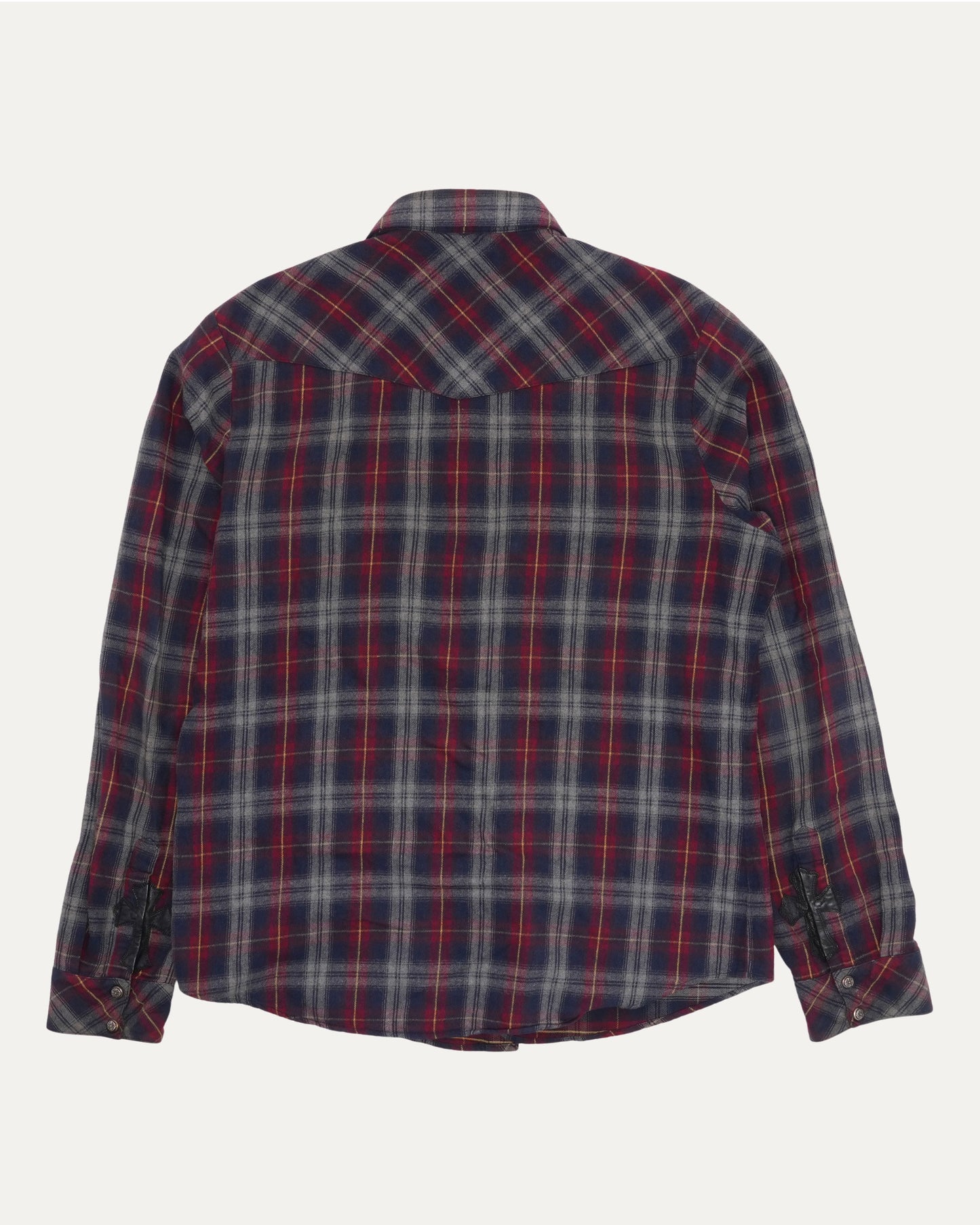 Cross Patch Vine Button Flannel Shirt
