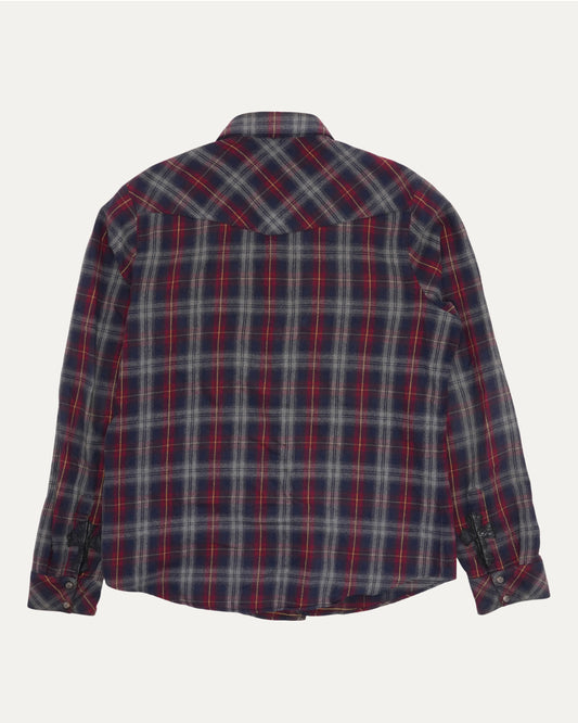 Cross Patch Vine Button Flannel Shirt