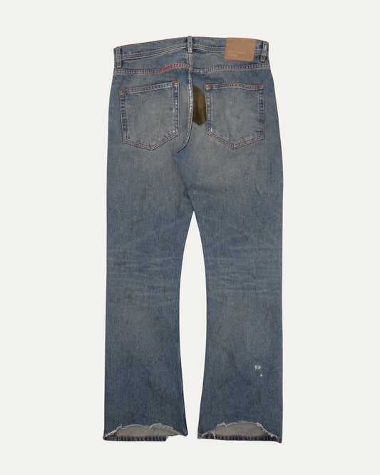 Patchwork Flare Jeans