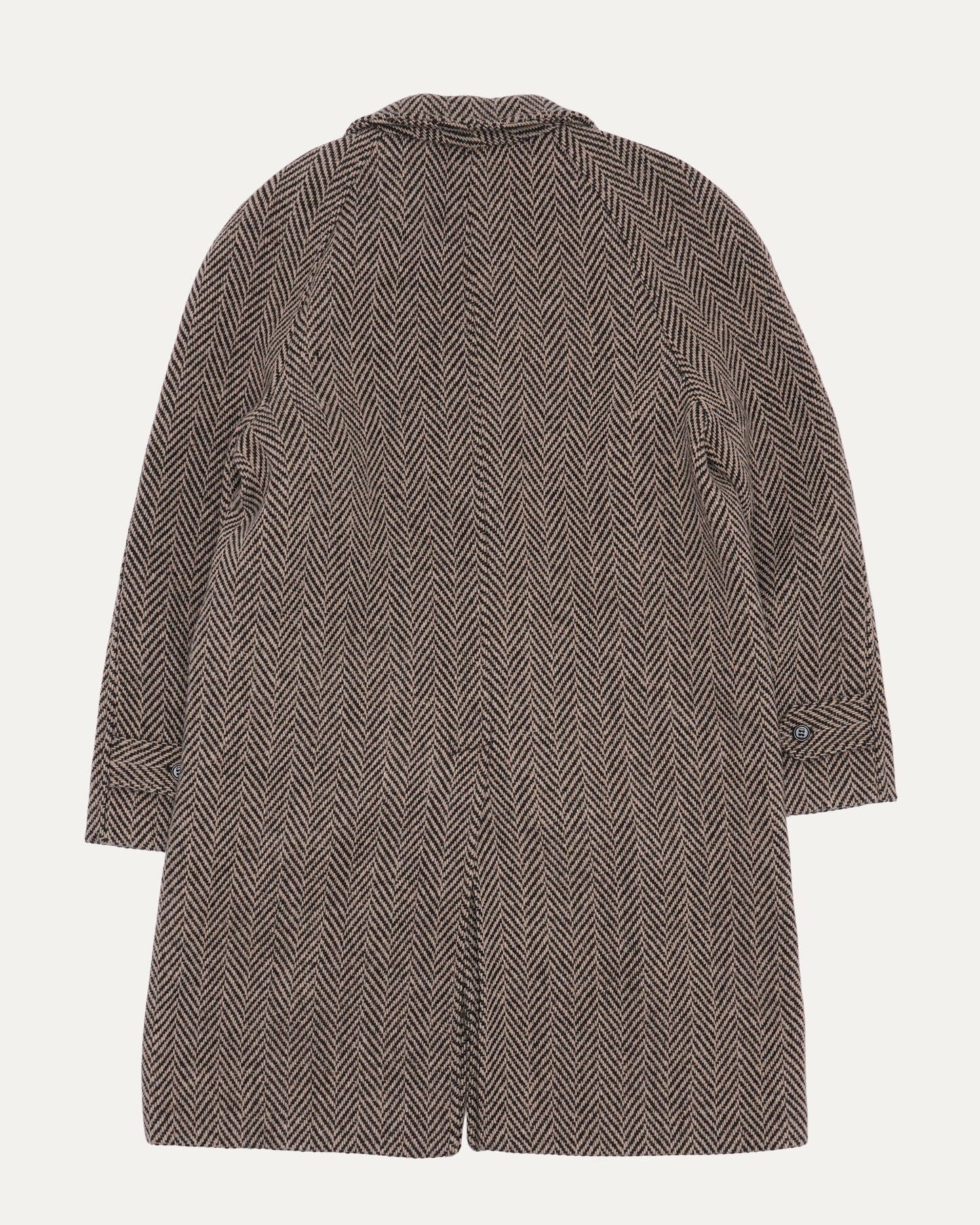 Wool Herringbone Coat