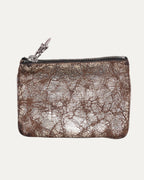 Cross Patch Zip Wallet