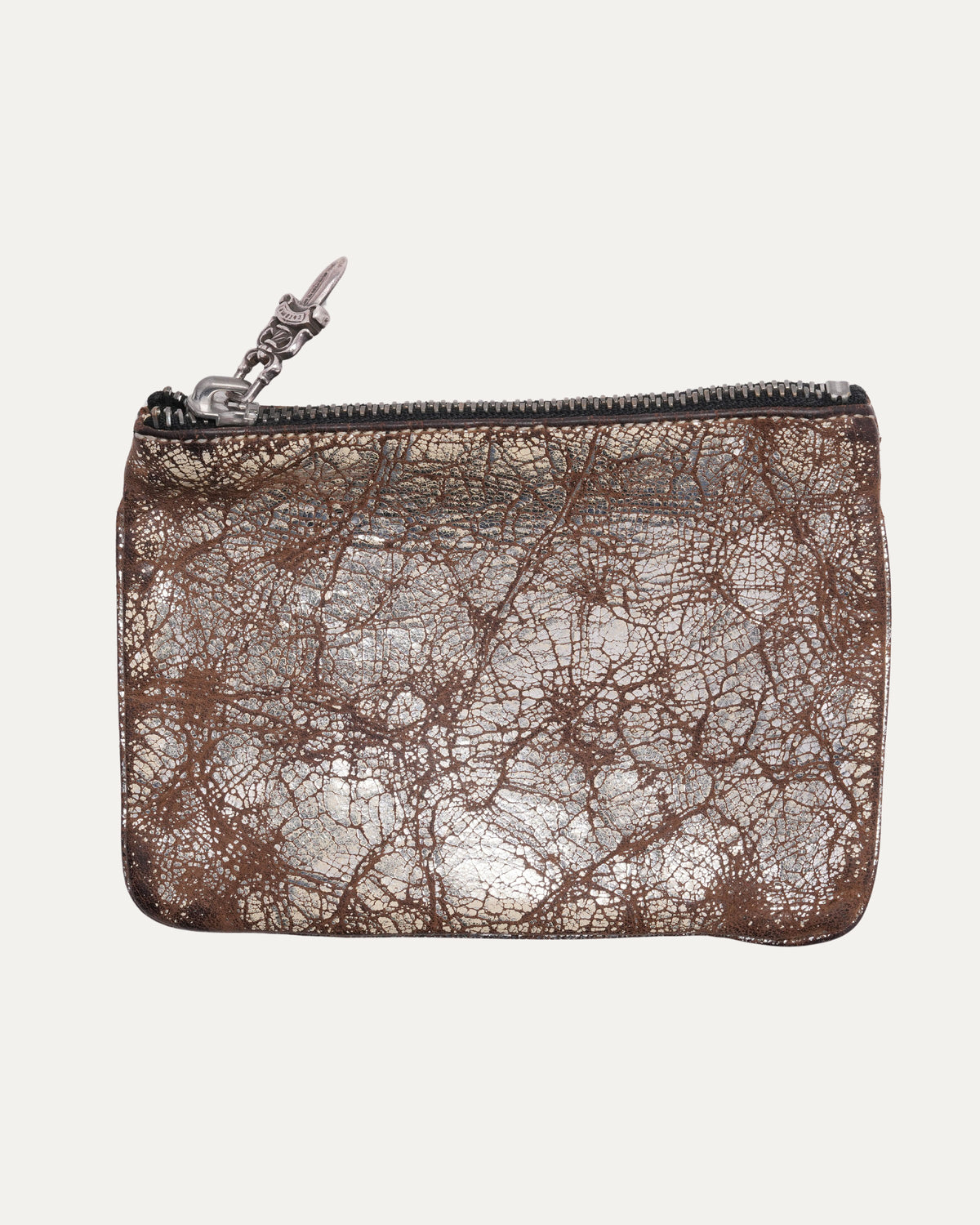 Cross Patch Zip Wallet