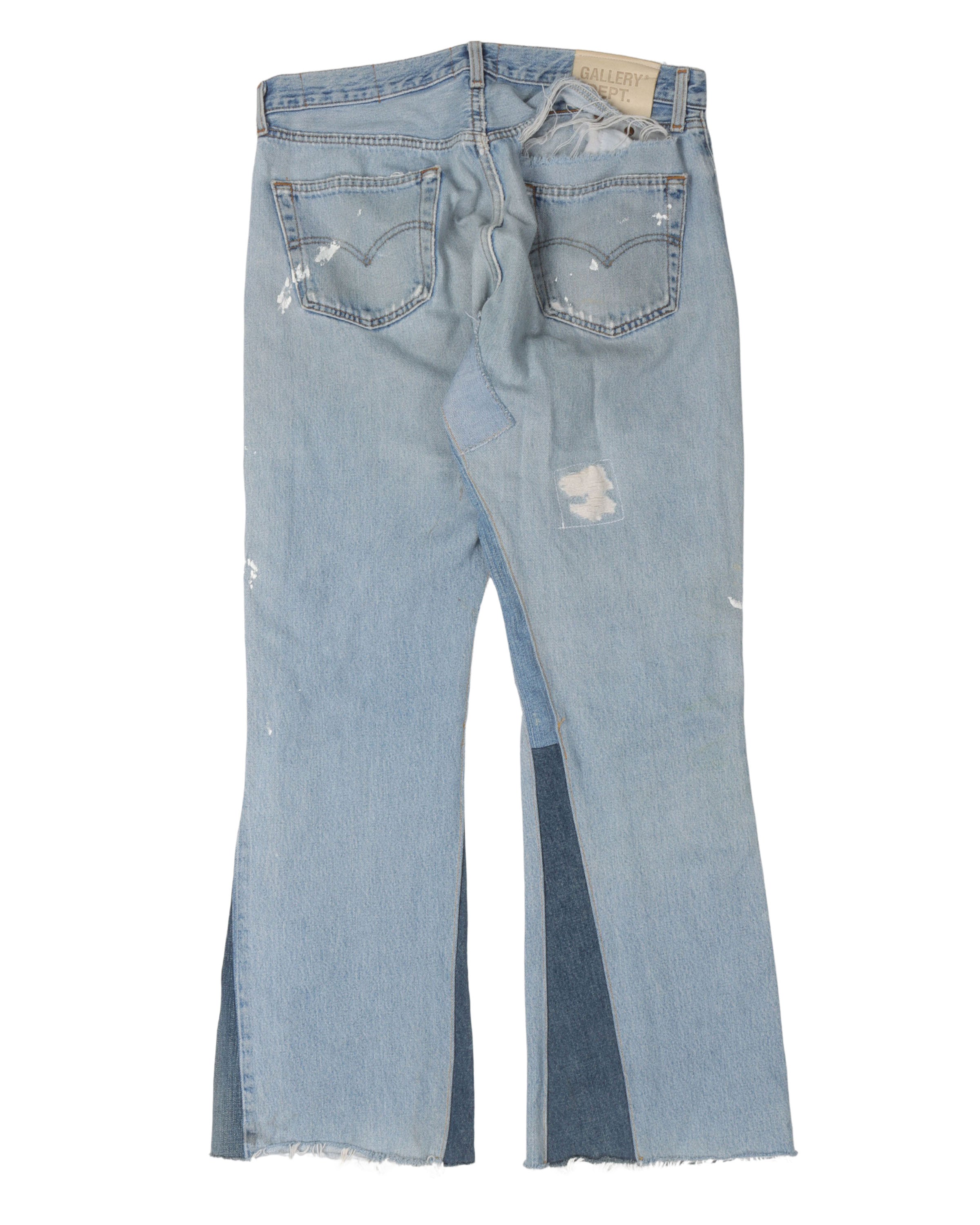 Thrashed Indiana Flare Jeans