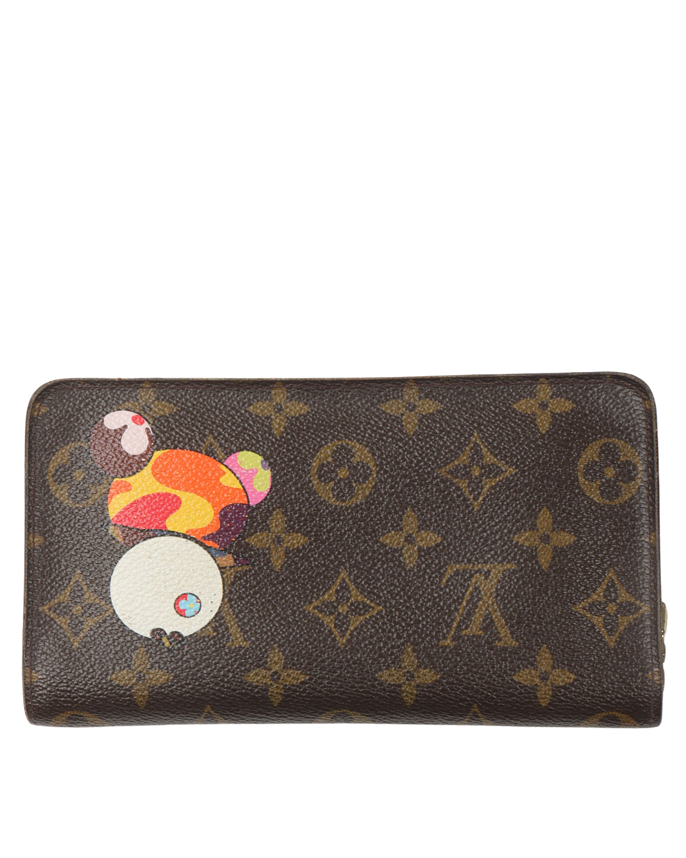 Takashi Murakami Monogram Panda Port Monnaie Zippe Wallet