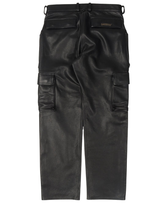 Leather 9 Pocket Cargo Pants