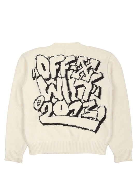 Graffiti Knit Sweater