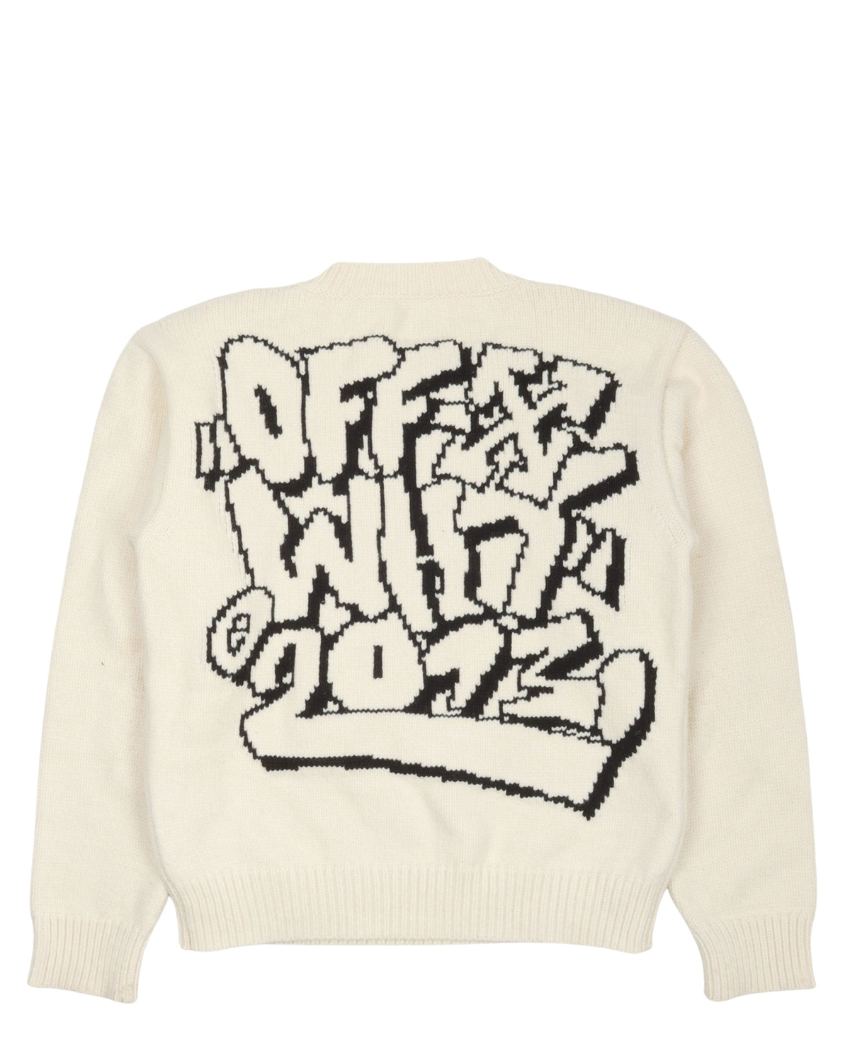 Graffiti Knit Sweater