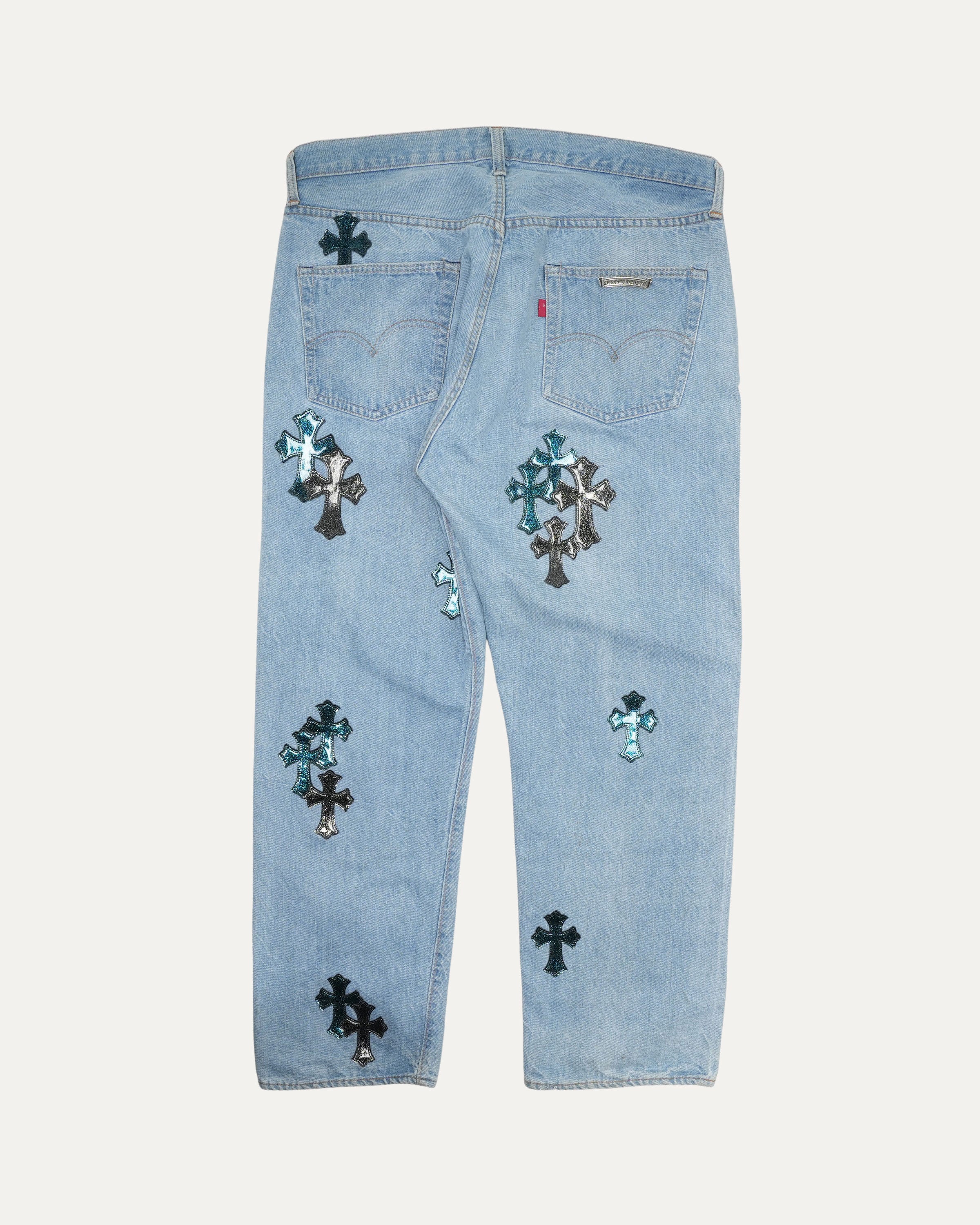 Levi's Galaxy Cross Patch 501 Jeans