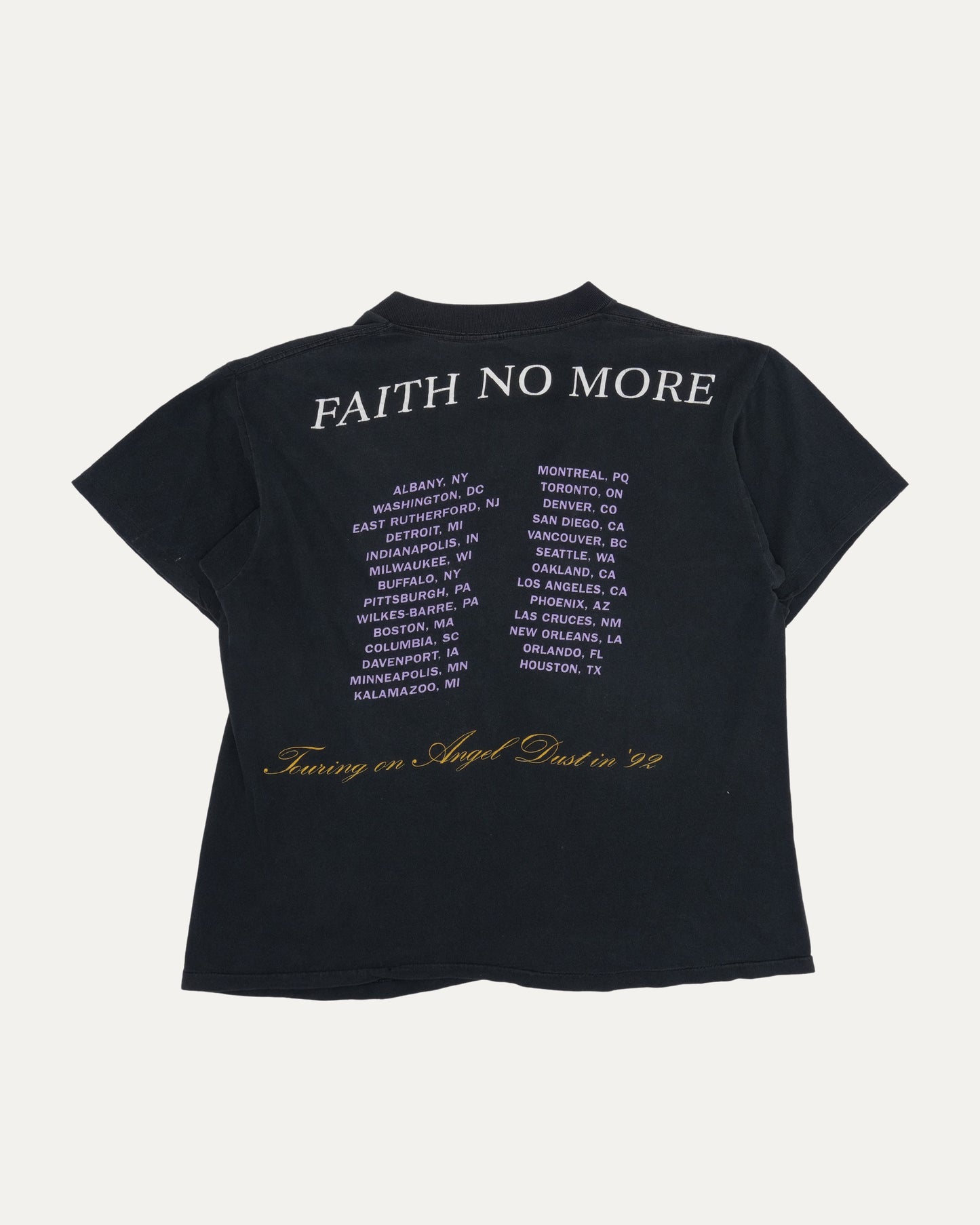 Faith No More Angel Dust 1992 T-Shirt