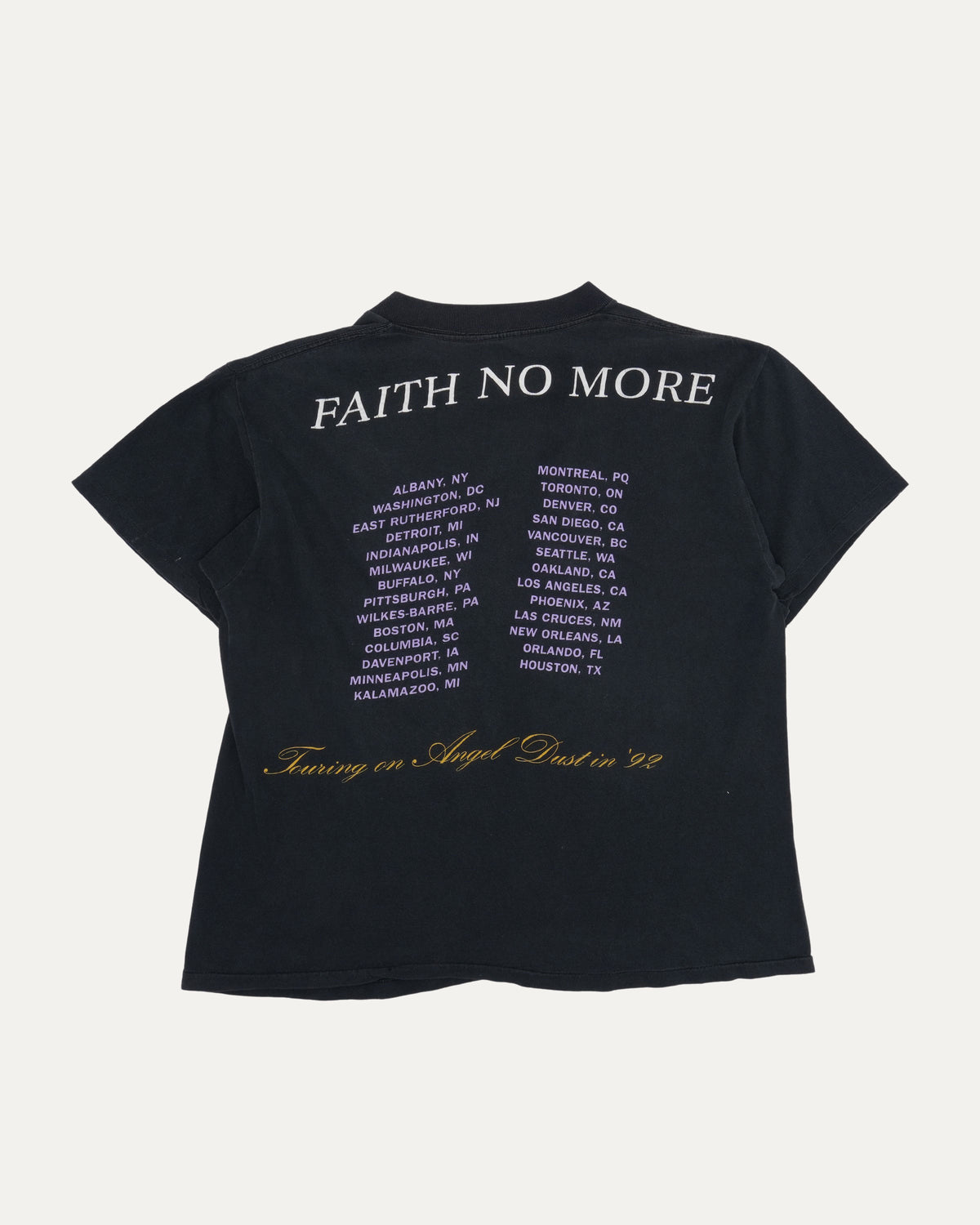 Faith No More Angel Dust 1992 T-Shirt