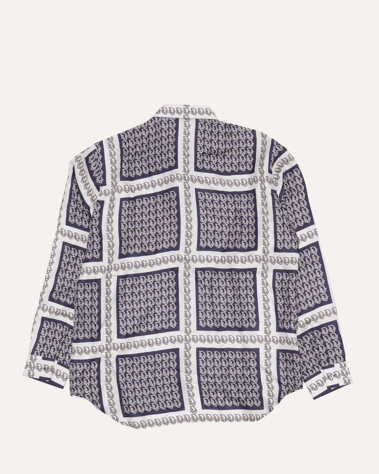 Silk Oblique Monogram Shirt