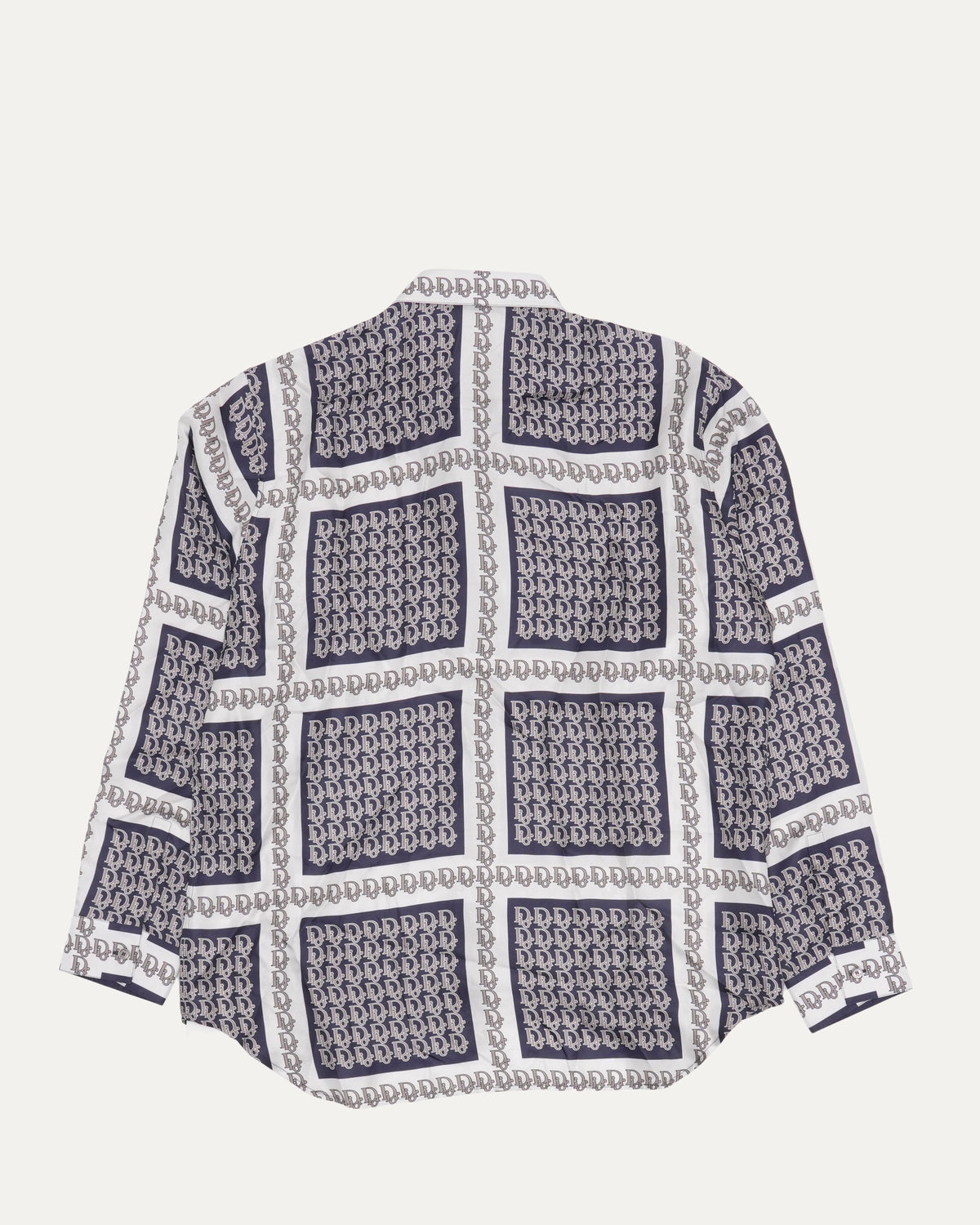 Silk Oblique Monogram Shirt