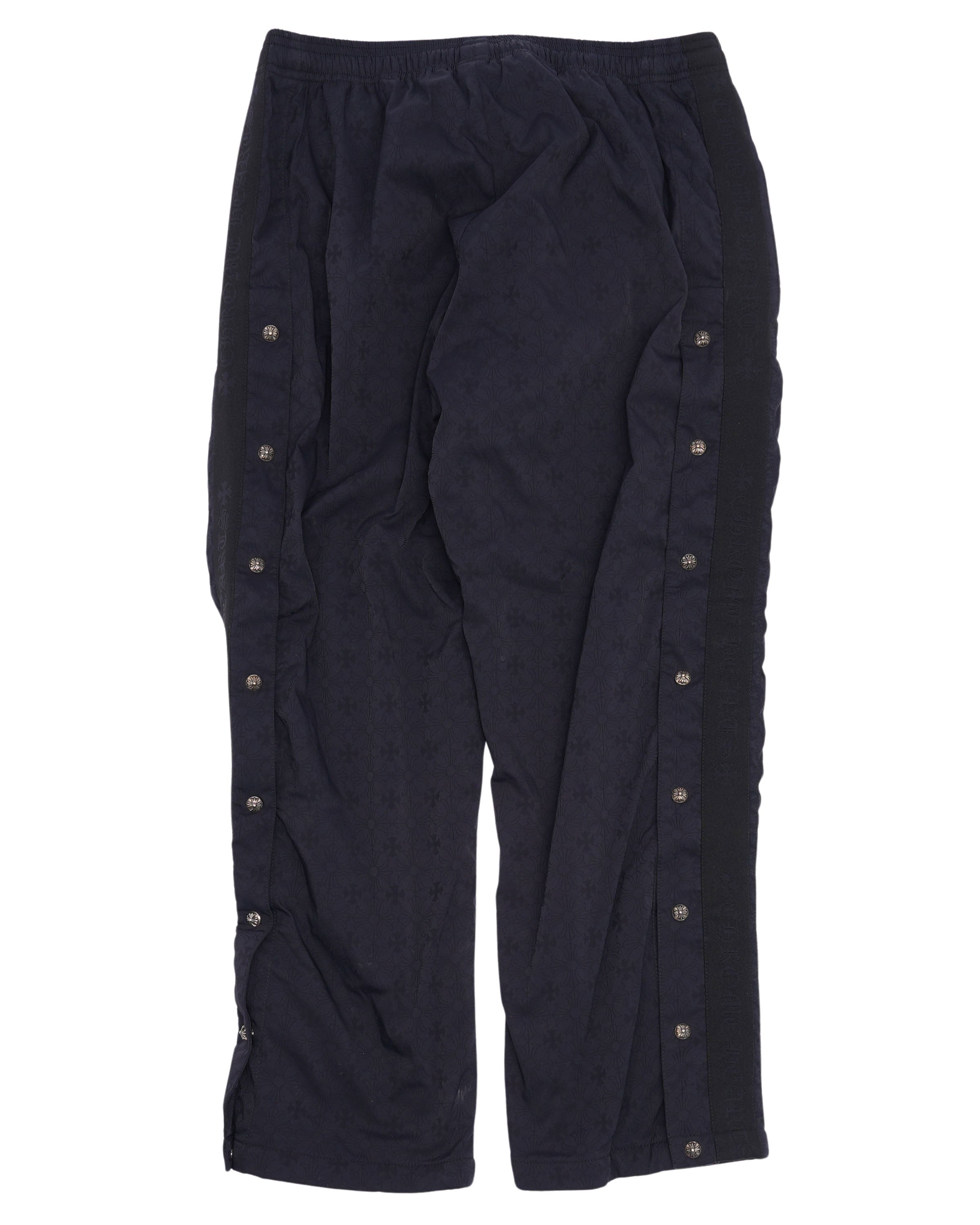 Snap-Button Track Pants