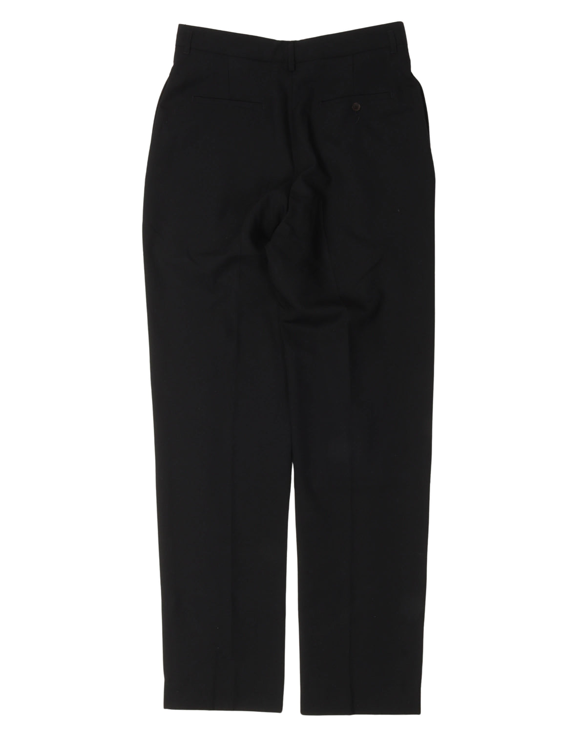 Pleated Wool Slacks