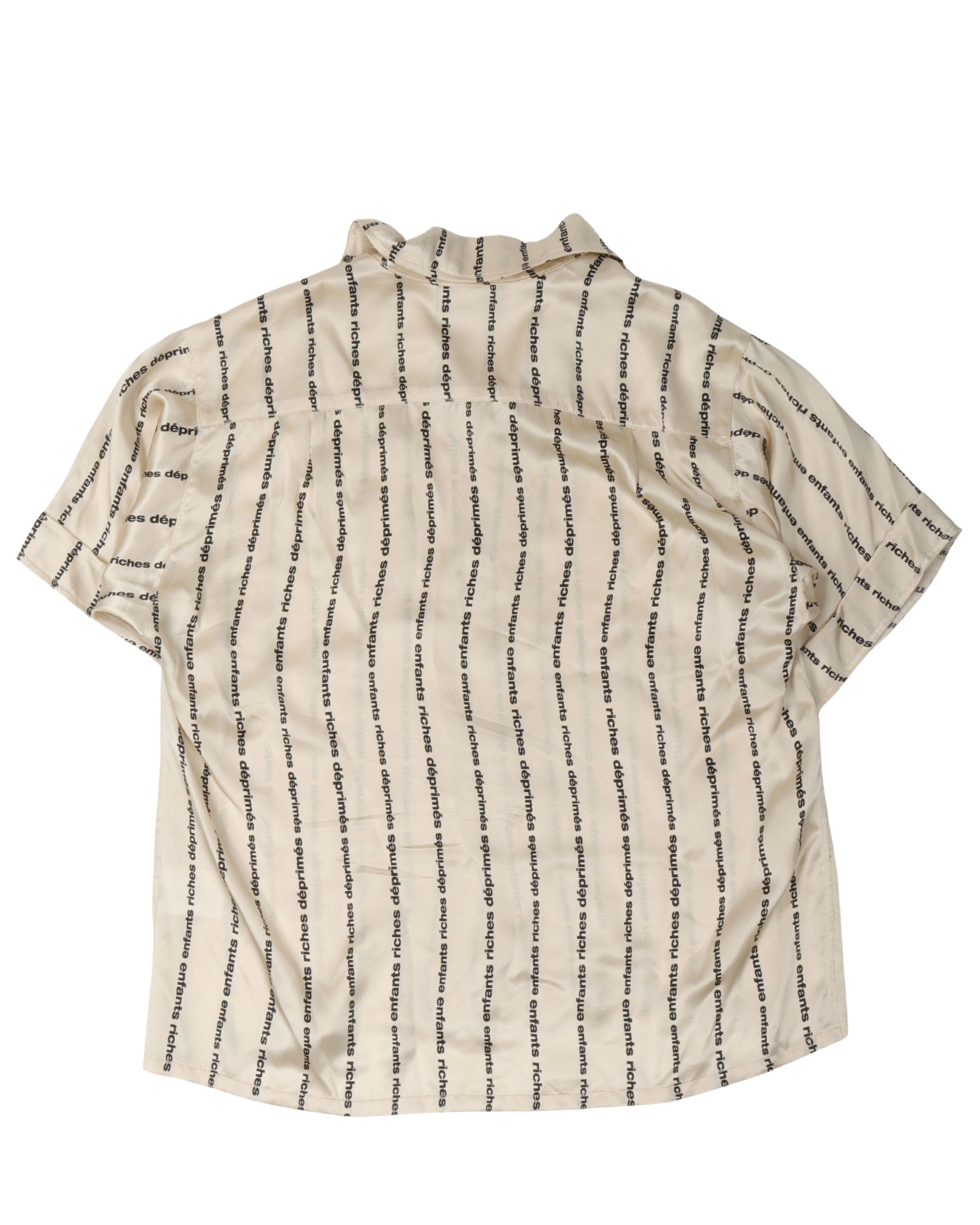 Striped Silk Shirt