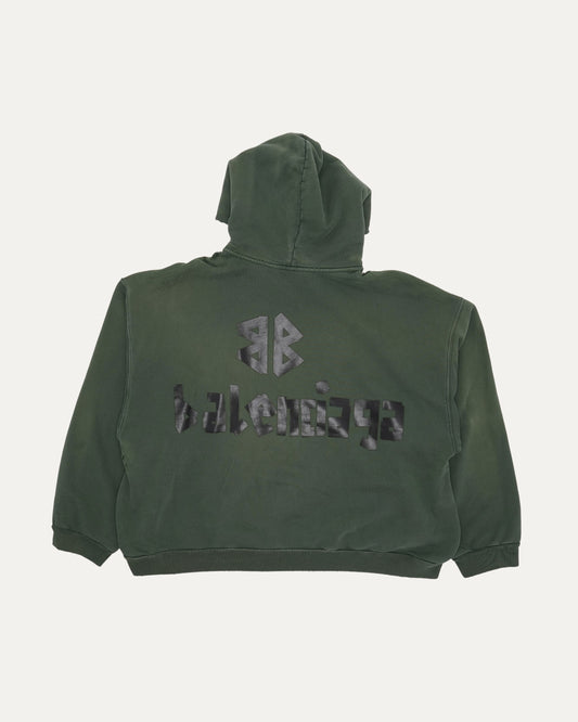 Tape Logo Hoodie