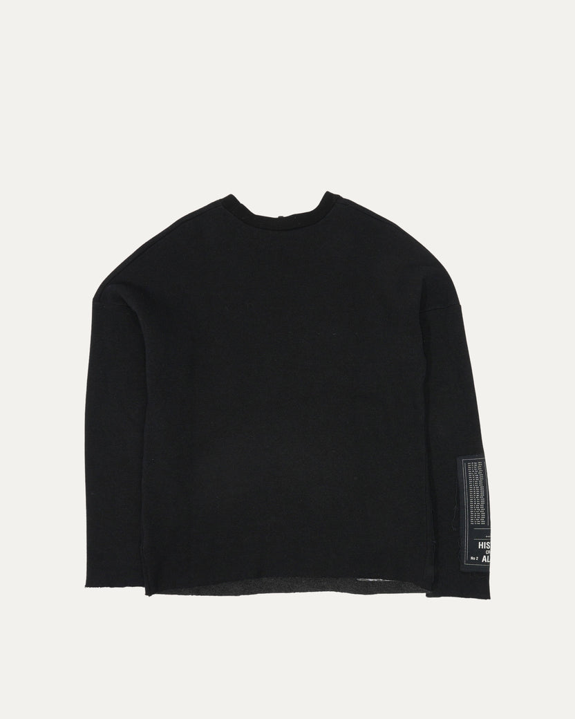 AW05 Poltergeist Patch Crewneck Sweater