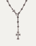 Diamond Tiny E Choke Chain Necklace