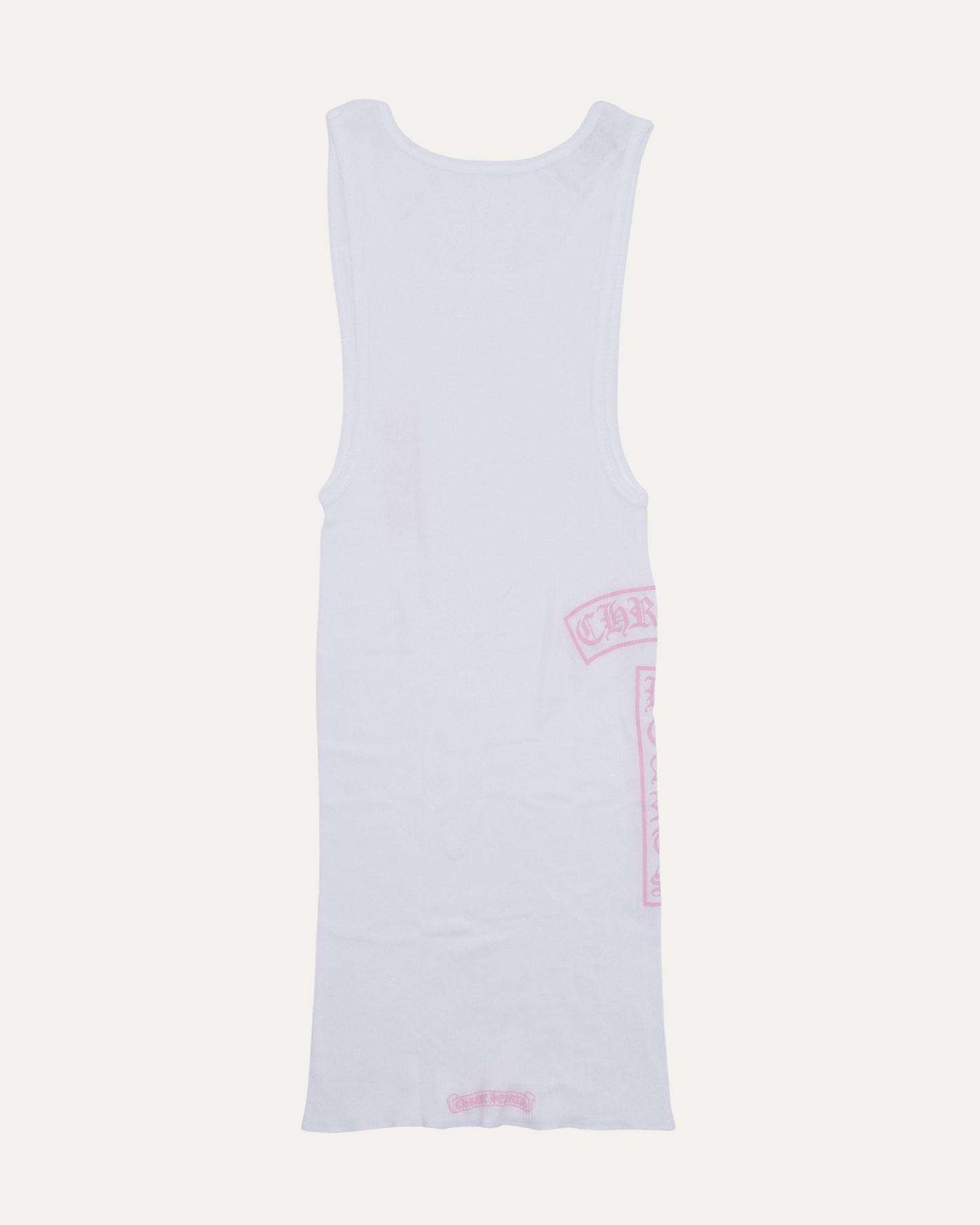 T-Bar Logo Ribbed Tank Top