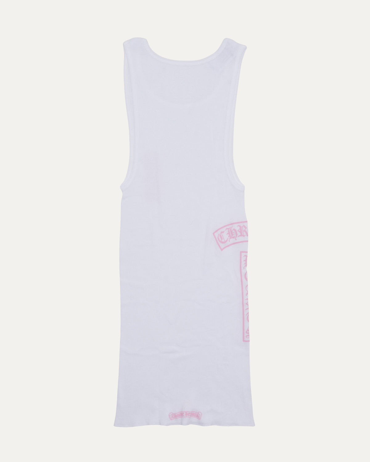 T-Bar Logo Ribbed Tank Top