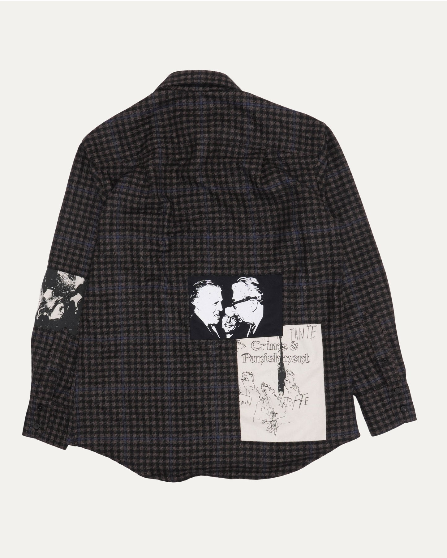 Merino Wool Assemblage Flannel Shirt