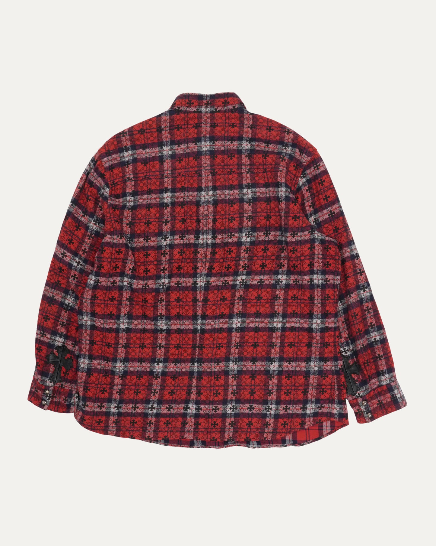 Cross Patch Loose Ends Flannel Shirt