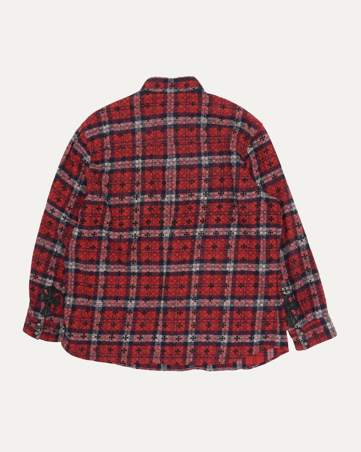 Cross Patch Loose Ends Flannel Shirt