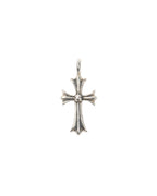 Pink Sapphire Cross Pendant