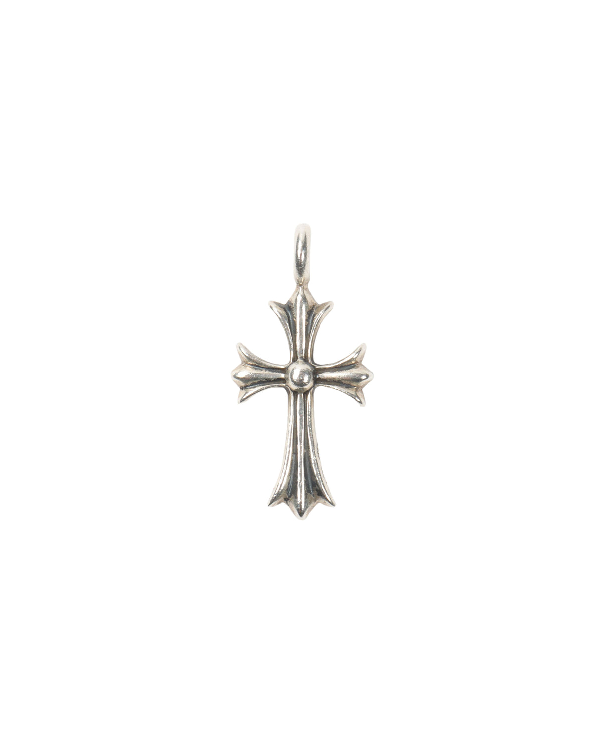 Pink Sapphire Cross Pendant